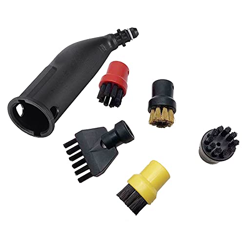 Mskidand Dampfreiniger SchlitzdüSenbüRste SprinklerdüSenkopf FlachbüRste für SC1/SC2/SC3/SC4/SC5 DampfreinigerbüRste von Mskidand