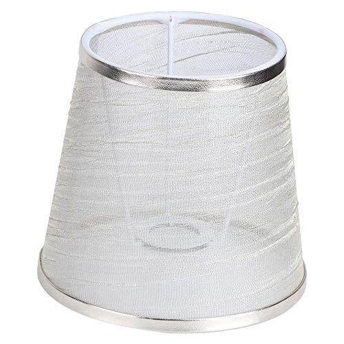 Mskidand Nachttisch Mini Transparent Lampenschirm Kronleuchter Stoff Lampe Wand Lampe Schreibtisch Lampe Schale Deckel von Mskidand