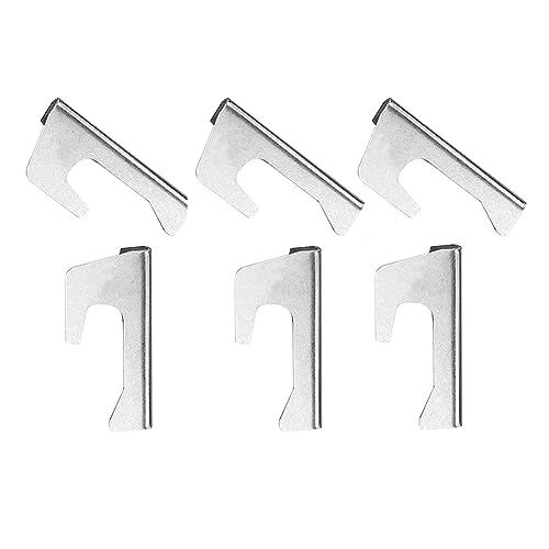 Mskidand Set mit 6 Feuerplatten-Abstandshaltern, Universeller Abstandshalter, Feuertonne, Edelstahl-Abstandshalter für Feuerplatten, Feuertonne, Wasserkocher, Einfache Installation von Mskidand