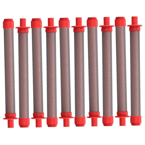 10pcs Sprühpistolenfilter, 200 Mesh luftless Lackfilter für Sprühpistole 10pcs Sprühpistolenfilter, 200 Mesh luftless Lackfilter für Sprühpistole von Mskmnkot