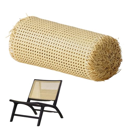 Kunststoff Rattan Blatt Plastik Cane Rattan -Gurtbewegungsbrötchen gewebtes Netz wasserdichtem Stuhl Wiener Wicker für DIY -Projekte 0, 5 x 1 m, Gurtband von Mskmnkot