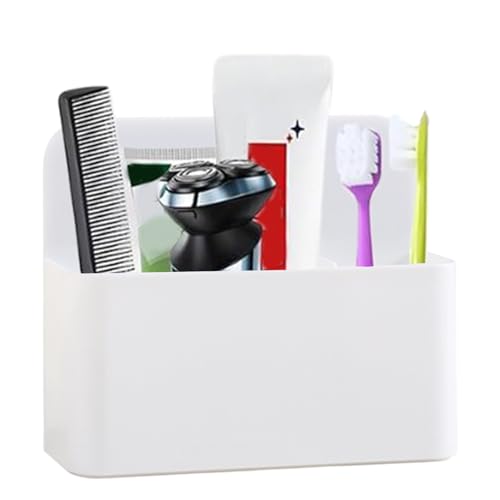 Magnetischer Zahnbürstenhalter tragbarer magnetischer Zahnbürstenhalter mit eingebauten Trennwänden für die Reise, Badezimmerzahnbürste für die Reise Magnetischer Zahnbürstenhalter tragbarer magnetischer Zahnbürstenhalter mit eingebauten Trennwänden für die Reise, Badezimmerzahnbürste für die Reise von Mskmnkot