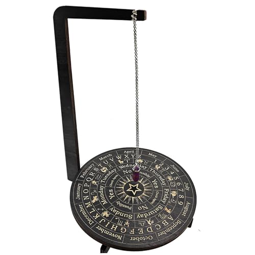 Mskmnkot Pendelhalter, Schmuckausstellungsständer, 8, 7x12, 4in Holzpendelhalter, Vintage -schwarzes Regal für Kristalle, Meditation und Yoga -Raumdekor, Schmuck Display Mskmnkot Pendelhalter, Schmuckausstellungsständer, 8, 7x12, 4in Holzpendelhalter, Vintage -schwarzes Regal für Kristalle, Meditation und Yoga -Raumdekor, Schmuck Display von Mskmnkot