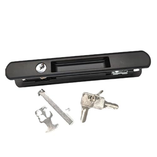 Schiebetür Schloss 1.1x7.8 Glattes Aluminiumlegierung doppelseitiger Schiebetürverriegelung mit 2 Tasten für Terrassenfenster Home Glasschloss Schiebetür Schloss 1.1x7.8 Glattes Aluminiumlegierung doppelseitiger Schiebetürverriegelung mit 2 Tasten für Terrassenfenster Home Glasschloss von Mskmnkot