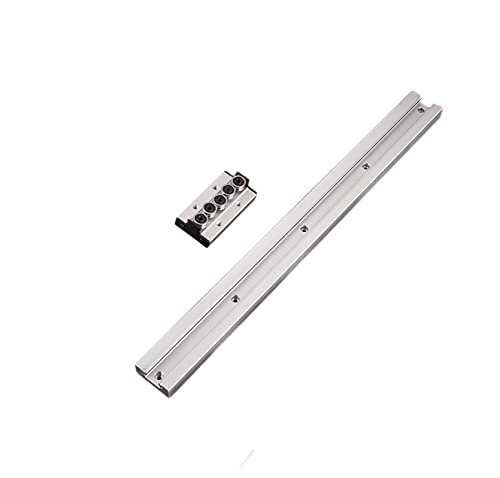 Mssoomm Innen-Kugellager Doppelachsen-Kugellager SGR10 Linearbewegungsführungsschiene 1 Stück L 620mm + 1 Stück SGB10-5UU 5 Rollen Kugellager Farbe Silber für Kit Mssoomm Innen-Kugellager Doppelachsen-Kugellager SGR10 Linearbewegungsführungsschiene 1 Stück L 620mm + 1 Stück SGB10-5UU 5 Rollen Kugellager Farbe Silber für Kit von Mssoomm