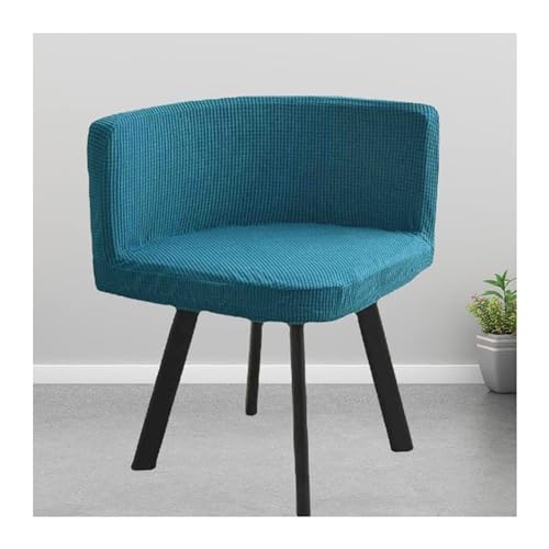 Mswborml Dreieckig Esszimmerstuhl Bezug Abnehmbar, Stretch Stuhlhussen Barhocker 2er 4er Set Stuhlbezug Sitzflache mit Dreieckiger Rückenlehne, Universal Stuhlhussen Hochzeit für Büro,J,4PCS von Mswborml