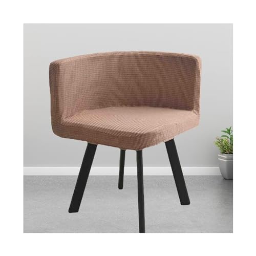 Mswborml Dreieckig Esszimmerstuhl Bezug Abnehmbar, Stretch Stuhlhussen Barhocker 2er 4er Set Stuhlbezug Sitzflache mit Dreieckiger Rückenlehne, Universal Stuhlhussen Hochzeit für Büro,K,2PCS von Mswborml