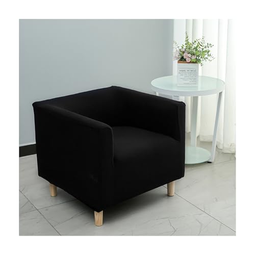 Mswborml Eckig Bezug für Clubsessel, Abnehmbarer Cocktailsessel Bezug Stretch, Universel Bezug für Cocktailsessel Clubsessel, Antirutsch Sesselschoner Elastisch Sesselüberwurf Waschbar,C von Mswborml