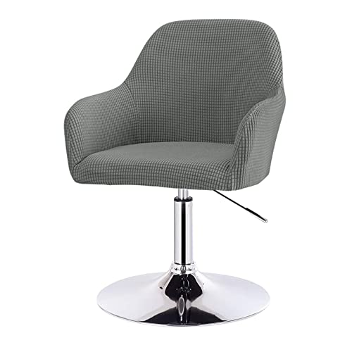 Mswborml Gebogener Stuhlbezug mit Armlehne Stretch Stuhlbezug 1/2/4er Set Stuhlhusse Groß Stuhl Abnehmbar Esszimmerstuhl Bezug mit Armlehne Stretch Stuhlhussen Schonbezug für Esszimmerstuhl,H,4PCS von Mswborml