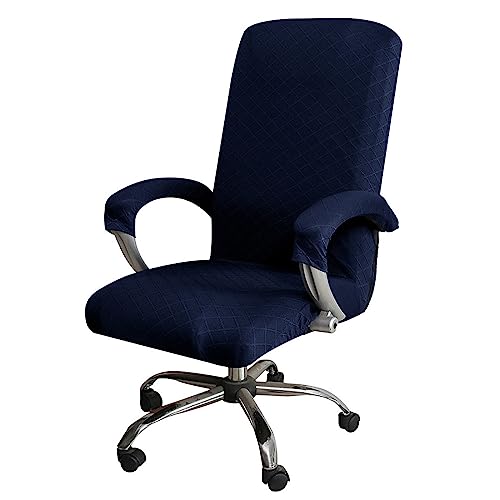 Mswborml Köper Bürostuhl Bezug Bürostuhl Abdeckung mit Armlehne, Wasserdicht Abdeckung für Bürostuhl, Weiche Bürostuhl Bezug Sitzfläche Abnehmbar Stuhlhussen für Gaming Stuhl Waschbar,C,XL2 Mswborml Köper Bürostuhl Bezug Bürostuhl Abdeckung mit Armlehne, Wasserdicht Abdeckung für Bürostuhl, Weiche Bürostuhl Bezug Sitzfläche Abnehmbar Stuhlhussen für Gaming Stuhl Waschbar,C,XL2 von Mswborml