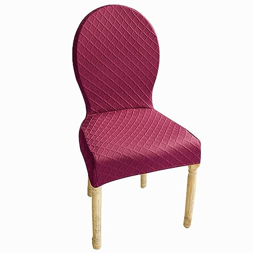 Mswborml Köper Stuhlhusse Stretch Universal Stuhlüberzug Stuhlbezug Husse 4er 2er Set, Stretch Stuhlhussen Runde Rückenlehne, Moderne Ohne Armlehne Stuhlschonbezug Stuhl Abdeckung Waschbar,A,4PCS Mswborml Köper Stuhlhusse Stretch Universal Stuhlüberzug Stuhlbezug Husse 4er 2er Set, Stretch Stuhlhussen Runde Rückenlehne, Moderne Ohne Armlehne Stuhlschonbezug Stuhl Abdeckung Waschbar,A,4PCS von Mswborml