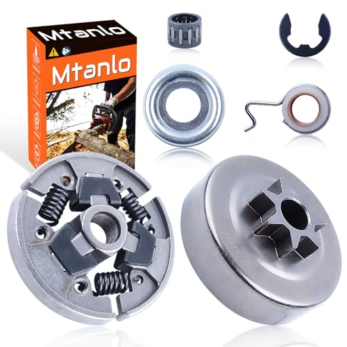 Mtanlo 825,5 cm (325 Zoll) 7T Kupplungstrommel Sporenrad Abdeckung Kit für Stihl MS231 MS251 MS241 MS231C MS241C MS251C Accessoires 1143 640 2002 von Mtanlo