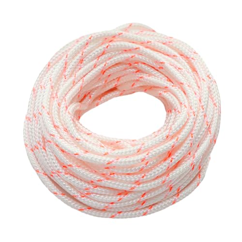 Mtanlo 3,5 mm Recoil Starter Seil Zugschnur 10 Meter Trimmer Edger Freischneider Rasenmäher für Stihl Kettensäge Zugschnur für Husqvarna Kettensägenschnur Rücklaufseil Nylon Starterschnur von Mtanlo