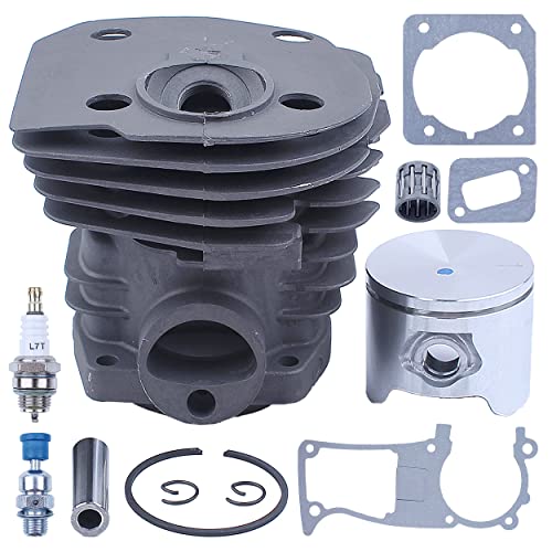 Mtanlo 44 mm Zylinderkolben-Set für Jonsered CS2141 CS2145 Dichtungssatz von Mtanlo