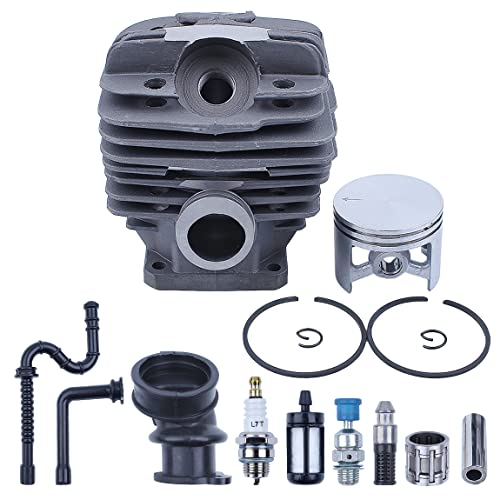 Mtanlo 48mm Zylinderkolben-Kit für Stihl MS360 036 034 Kettensäge mit Ansaugkrümmer Nadellager Ölfilter Austausch Ersatzteile von Mtanlo