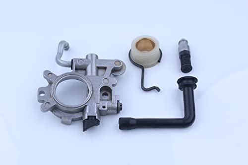 Mtanlo Ölpumpe Schneckengewinde Filter Schlauch für Stihl 044 MS440 1128 640 3205 von Mtanlo