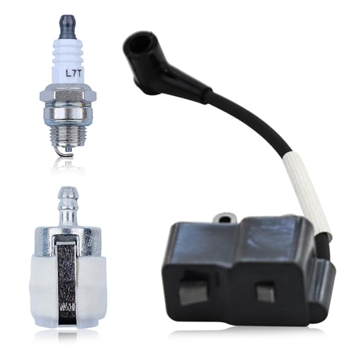 Mtanlo Zündspule Set für Echo ES-250 ES250 PB250LN PB252 PB-250 PB250 PB-252 Gebläse, mit Zündkerze + Ölfilter, ersetzt A411000500, A411000501 Mtanlo Zündspule Set für Echo ES-250 ES250 PB250LN PB252 PB-250 PB250 PB-252 Gebläse, mit Zündkerze + Ölfilter, ersetzt A411000500, A411000501 von Mtanlo