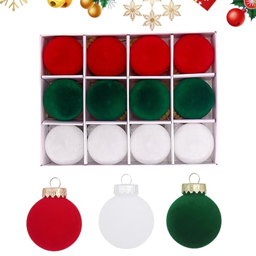 12 Stück Velvet Weihnachtskugeln 6cm Weihnachten Ornamente Ball Bruchsichere Weihnachtshänge Bälle Dekorative Hängende Ornamente für Weihnachtsbaum Heimtürkranz Garland Festival Geschenke Dekorationen 12 Stück Velvet Weihnachtskugeln 6cm Weihnachten Ornamente Ball Bruchsichere Weihnachtshänge Bälle Dekorative Hängende Ornamente für Weihnachtsbaum Heimtürkranz Garland Festival Geschenke Dekorationen von Mtbricey