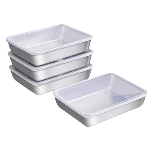 4 Stück Edelstahl Lebensmittelbehälter mit Deckel 1000ml Lunchbox Snack Aufbewahrungsbox Stapelbare Mahlzeitenzubereitungsboxen Tragbare Lebensmittelbox Leckdosen Bento Box für Kinder Erwachsene Home 4 Stück Edelstahl Lebensmittelbehälter mit Deckel 1000ml Lunchbox Snack Aufbewahrungsbox Stapelbare Mahlzeitenzubereitungsboxen Tragbare Lebensmittelbox Leckdosen Bento Box für Kinder Erwachsene Home von Mtbricey