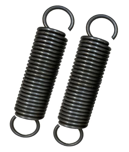 2 Stück Doppelhaken Spannfedern 1mm/0.039" Drahtdurchmesser 5mm/0.197" OD 450mm/17.717" Freie Länge, Federstahl Verlängerte Zugfeder 2 Stück Doppelhaken Spannfedern 1mm/0.039" Drahtdurchmesser 5mm/0.197" OD 450mm/17.717" Freie Länge, Federstahl Verlängerte Zugfeder von Mtjujuswo