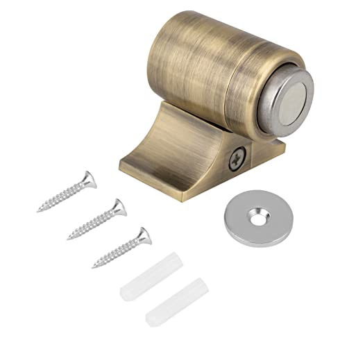 MTLAVISHISH -Zink -Legierung magnetischer Türstopper mit größerem Saug und Basis für den Haushaltsgebrauch aus Zinklegierungsmaterialien mit Wärme und niedriger (Bronze) von Mtlavishness