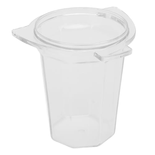 MTLAVISHY 51mm Kaffee Dosierung Tasse Hochkapazität statisch optimal für Kaffeeschleife und Portafilter verwenden 100 ml Kapazität 7 cm Höhe aus PC -Material (Transparent) von Mtlavishness