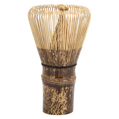 MTLAVISHY Japanische Matcha -Tee -Whisk -Pinsel hochwertige Safe- und Teezubehör für Matcha -Tee -Herstellung in japanischer Teezeremonie mit 100 Pflanzen (120 lila Bambus) von Mtlavishness