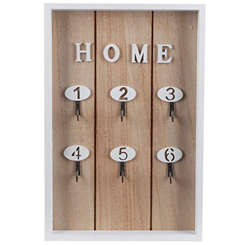MTLAVISHY WALS MOTTED Key Rack Holzschlüsselbügel Eine schöne und praktische Schlüsselspeicherlösung ideal für das Schlafzimmer im Flur im Wohnzimmer und das Studium aus (D) von Mtlavishness