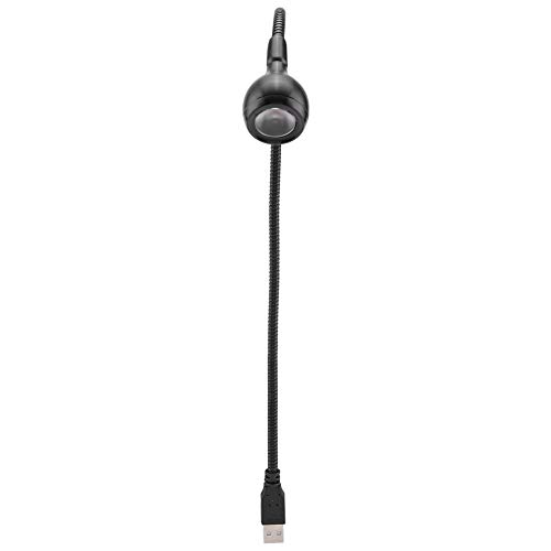 Mtlavish 1W Flexibler Nacken tragbares USB -LED -Licht Premium LED NO Flicker nicht strahlend freundlich zu Augen für Nachtlesen geeignet zu studieren im Home School Büro Silber (Weiße Beleuchtung) von Mtlavishness