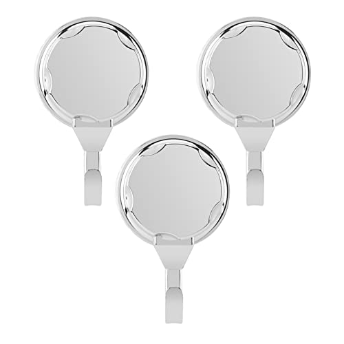 Mtlavish 3pcs/Set ABS Handtuch Wandhaken Rackhalter mit Saugnapfbecher für Badezimmer Küche von Mtlavishness