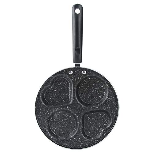 Mtlavish 4 Löcher Nicht -Stick -Bratpfanne ideal für die Küchenkochen von gebratenen Eiern mit einer Zeit für schnelle Heizung und Energieeinsparung für Gas und Elektrokeramik in (Zwei Kreise und Mtlavish 4 Löcher Nicht -Stick -Bratpfanne ideal für die Küchenkochen von gebratenen Eiern mit einer Zeit für schnelle Heizung und Energieeinsparung für Gas und Elektrokeramik in (Zwei Kreise und von Mtlavishness