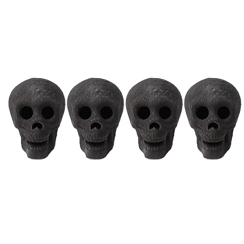 Mtlavish 4pcs Pit -Schädel Keramik feuerfeste Halloween verleiht und Kaminversammlungen mit Familie und Freunden mit einem Gewicht von jeweils ungefähr 495 g Mtlavish 4pcs Pit -Schädel Keramik feuerfeste Halloween verleiht und Kaminversammlungen mit Familie und Freunden mit einem Gewicht von jeweils ungefähr 495 g von Mtlavishness