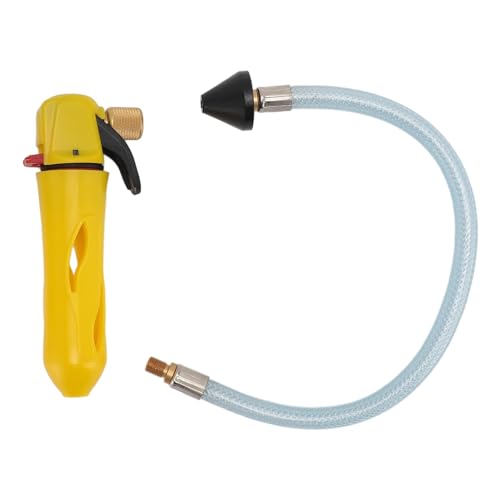Mtlavish AC Drain Line Cleaner Tool Hohe Haltbarkeit leicht zu tragen mit sauerstoffhaltiger Funktion für AC -Kondensatlinie und jeglicher Abflussschlauch aus ABS und Messing (Gelb) von Mtlavishness