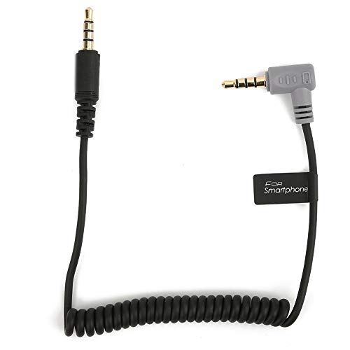 Mtlavish Audio -Adapter -Kabel -Signalübertragung für drahtloses Mikrofon bei der von Rundfunk- und Podcasting 3,5 -mm -TRRS -TRRS -Design Soft Silikonkabel ungefähr 60 cm Mtlavish Audio -Adapter -Kabel -Signalübertragung für drahtloses Mikrofon bei der von Rundfunk- und Podcasting 3,5 -mm -TRRS -TRRS -Design Soft Silikonkabel ungefähr 60 cm von Mtlavishness