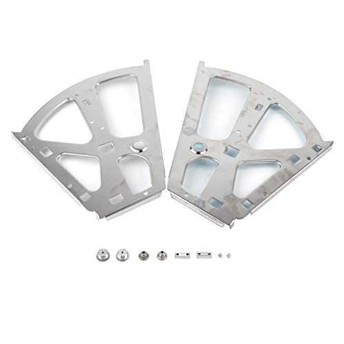 Mtlavish Edelstahlschuhe Schubladenschrank Scharniere und für die meisten Schuhe Rack Regal Cabinet Schuhkoffer DREI Schichten erhältlich (2 Schicht) von Mtlavishness