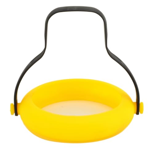 Mtlavish Egg Stick Proof Silicon Round Ei Kochen mit Griff für Pfannkuchen -Omelett -Hash -Braun vielseitiger Mehrzweckkochwerkzeug für Frühstückscampingreisen und auf die von Mtlavishness