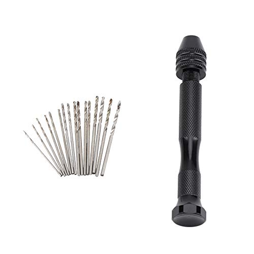 Mtlavish Handbohrer Set mit Bit Manual Tool für DIY -Kunsthandwerk ideal zum Bohren von Löchern in Holz Kunststoff und verschiedenen anderen Materialien kompakt tragbar und (Combinación 5: taladro de Mtlavish Handbohrer Set mit Bit Manual Tool für DIY -Kunsthandwerk ideal zum Bohren von Löchern in Holz Kunststoff und verschiedenen anderen Materialien kompakt tragbar und (Combinación 5: taladro de von Mtlavishness