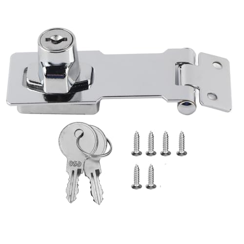 Mtlavish Haushalt Zinklegungsdiebstahl Sicherheitskabinett Schublade HaSP -Hardware -Anschlüsse hohe Härte Alterung Superdiebstahl. von Mtlavishness