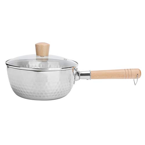 Mtlavish Milk Pot Pan Premium Edelstahl -Stahl -Topf mit Holzgriff ideal für Küchenkochen 20 cm Durchmesser Lebensmittel Klassenklasse Doppelseitige Adler -Form Mtlavish Milk Pot Pan Premium Edelstahl -Stahl -Topf mit Holzgriff ideal für Küchenkochen 20 cm Durchmesser Lebensmittel Klassenklasse Doppelseitige Adler -Form von Mtlavishness