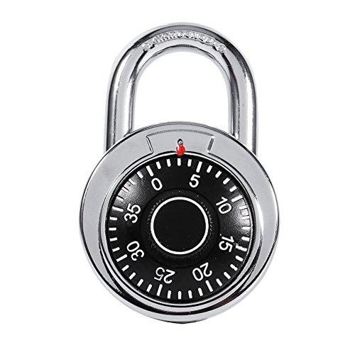 Mtlavish Padlock -Ziffer Kombination Schloss Zinklegungslegungshäuse exquisit runde Form gut aussehend und modisch für Werkzeugkasten Gepäck Koffer Schuppen Fahrräder Zustand von Mtlavishness