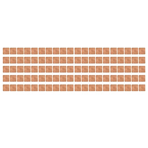 Mtlavish Premium Copper Pad Shim Heizkühlung mit 401W/Mk Wärmeleitfähigkeit Burr frei ideal für Desktop -Laptop -CPU und Verschiedene elektronische Geräte 15x15x0.8mm (15 * 15 * 0,3 mm) von Mtlavishness
