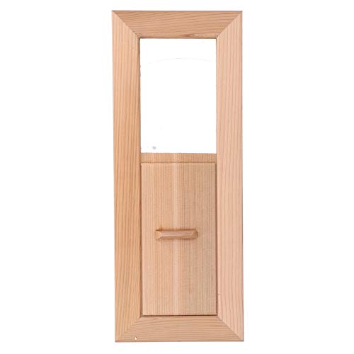 Mtlavish Sauna Entlüftung Hochwertiges Holz Ausgezeichneter Verarbeitung für Sauna oder Dampfbad ca. 135 g 34x13x1 1 cm von Mtlavishness