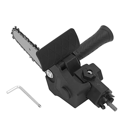 Mtlavish Saw Conversion Adapter Premium Edelstahl Plastikgriff Easy Montage konvertieren 4 -Zoll -Elektrobohrer für DIY -Projekte in elektrische (Für 4in elektrische Bohrer) von Mtlavishness