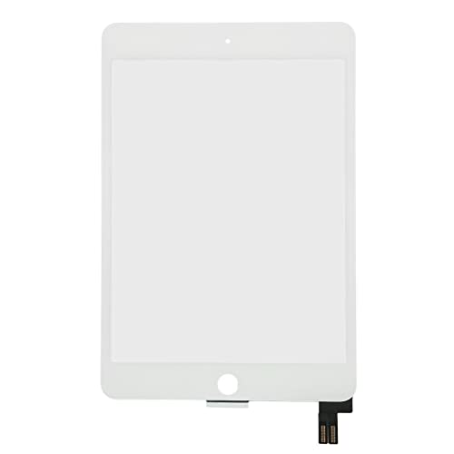 Mtlavish Tablet Touchscreen Ersatztemement Temperierter Glas Digitaler Bildschirm für eine modische Aktualisierung Ihres -Tablets 5 mit weißem Aussehen von Mtlavishness
