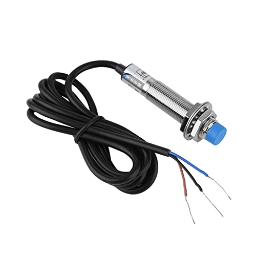 Mtlavish -Titel LJ12A3 4 ZBX DC 3 Kabel NPN 6 36V M12 Induktivitätsnäherungsansatz Switch ideal für 3D -Drucker mit rotem LED für Betriebszustand Erkennung IP65 Schutzbreite von Mtlavishness