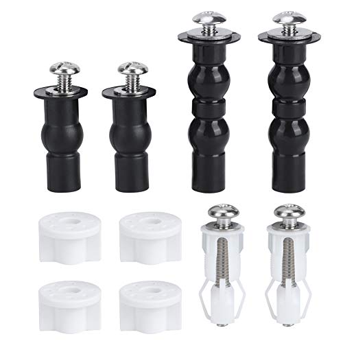 Mtlavish -Toilettenabdeckungsschrauben Schrauben Setzen Sie hochwertige Edelstahl und Gummialterung für Badezimmer -Toilettenabdeckungen Voller Set modern und einfach 138 g 4,9 von Mtlavishness