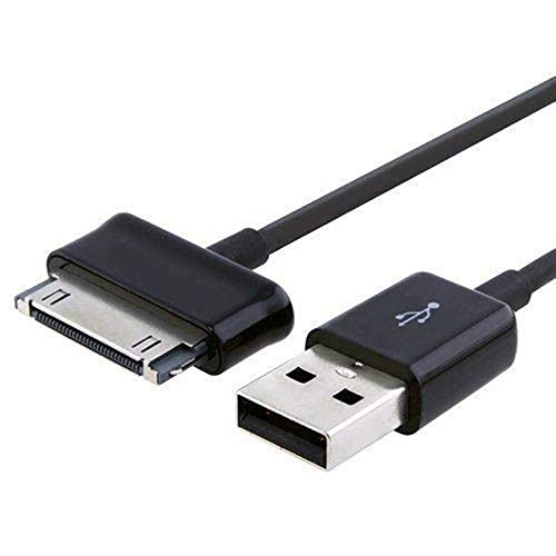 Mtlavish USB -Datenkabel 2 Meter Tablet Lading Sync Data Ladekabelkabel für Tab Tablet Schwarz kompatibel von Mtlavishness