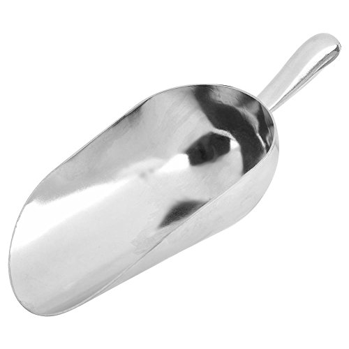 Mtlavish ein Stück Aluminiumlegierung Küchen Essensbuffet Süßes Mehl Eisenschaufel Hochwertiger freundlicher Safe und für die Heimfeier 38oz 30.8x12x7.4cm von Mtlavishness