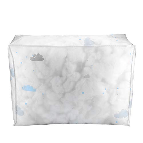 Mtlavish faltbare Kleidung Aufbewahrung hochwertig und für Reisen und Hausgebrauch in mehreren Größen und Mustern erhältlich (57 * 40 * 22 cm Cloud) von Mtlavishness