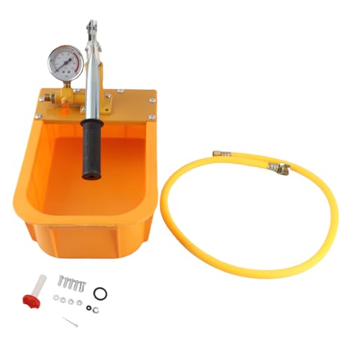 Mtlavish hydrostatische Pumpentester Hydraulikhandbuch Druckprüfpumpe ideal zum Erkennen von Rohrlecks in Sanitärsystemen und Heizungsanlagen mit verlängertem Griff und zwei Arten Mtlavish hydrostatische Pumpentester Hydraulikhandbuch Druckprüfpumpe ideal zum Erkennen von Rohrlecks in Sanitärsystemen und Heizungsanlagen mit verlängertem Griff und zwei Arten von Mtlavishness